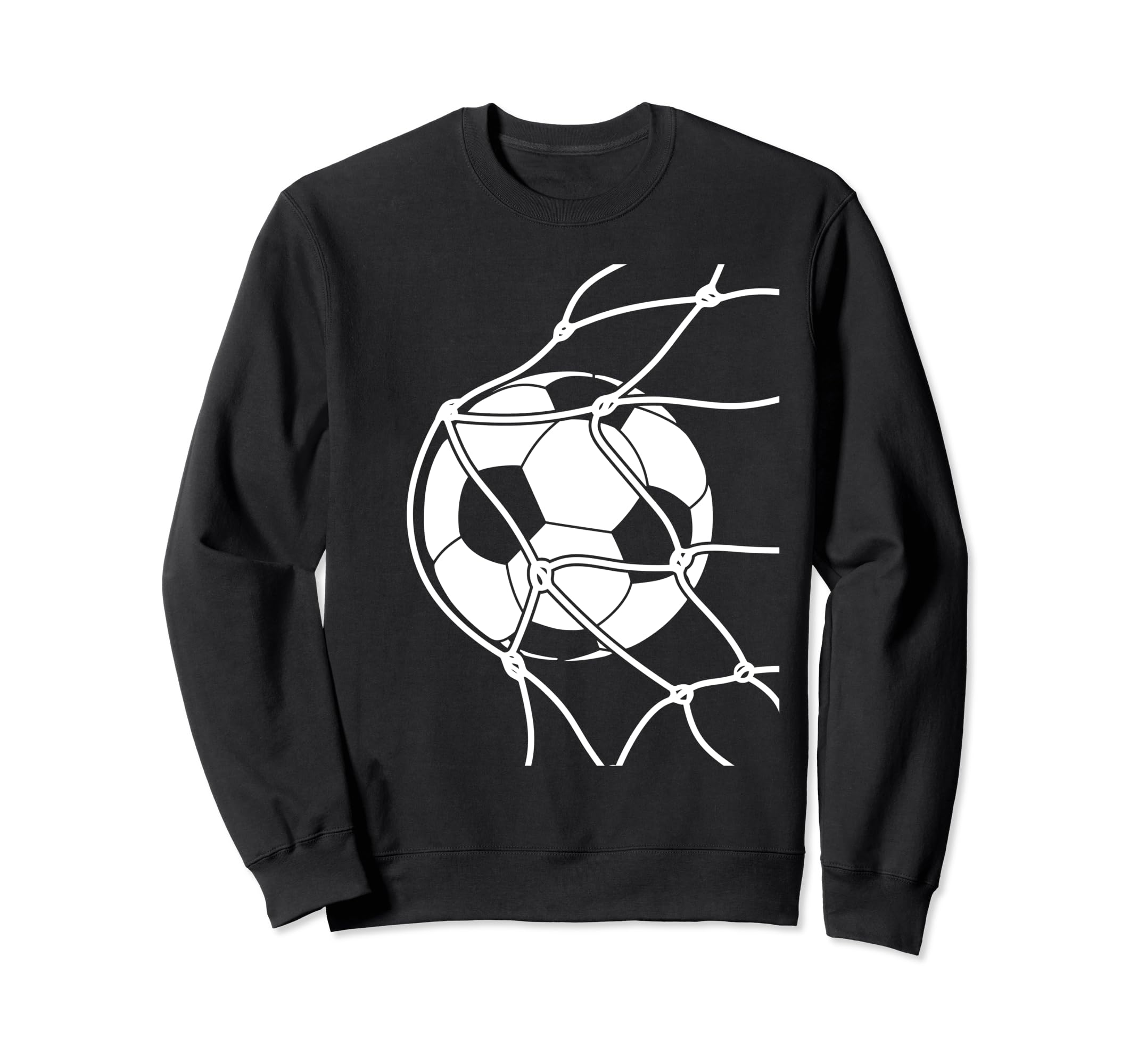 Soccer Ball Goal Funny Player Sports Sweatshirt - Graphic Print for Adults - T-Shirt, Sweatshirt, Hoodie