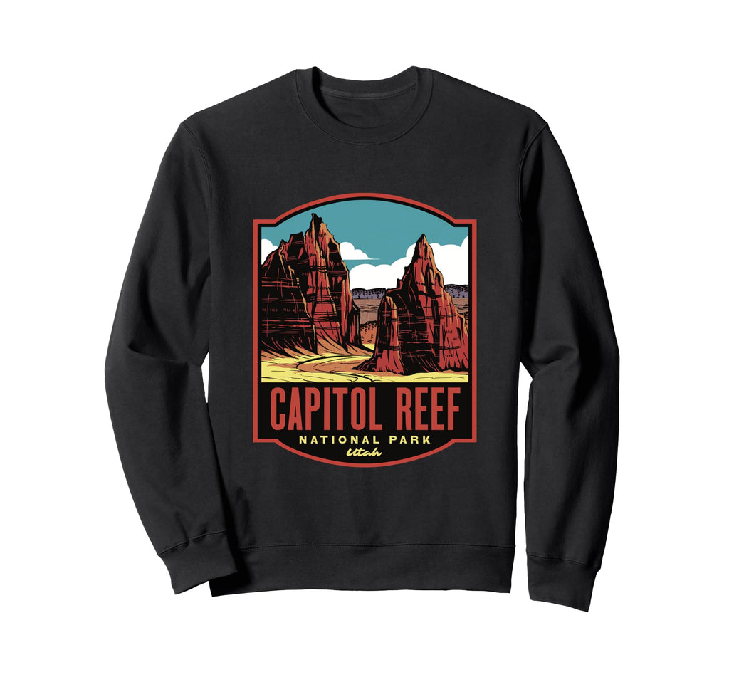 Capitol Reef National Park Utah Sweatshirt - Graphic Print for Adults - T-Shirt, Sweatshirt, Hoodie