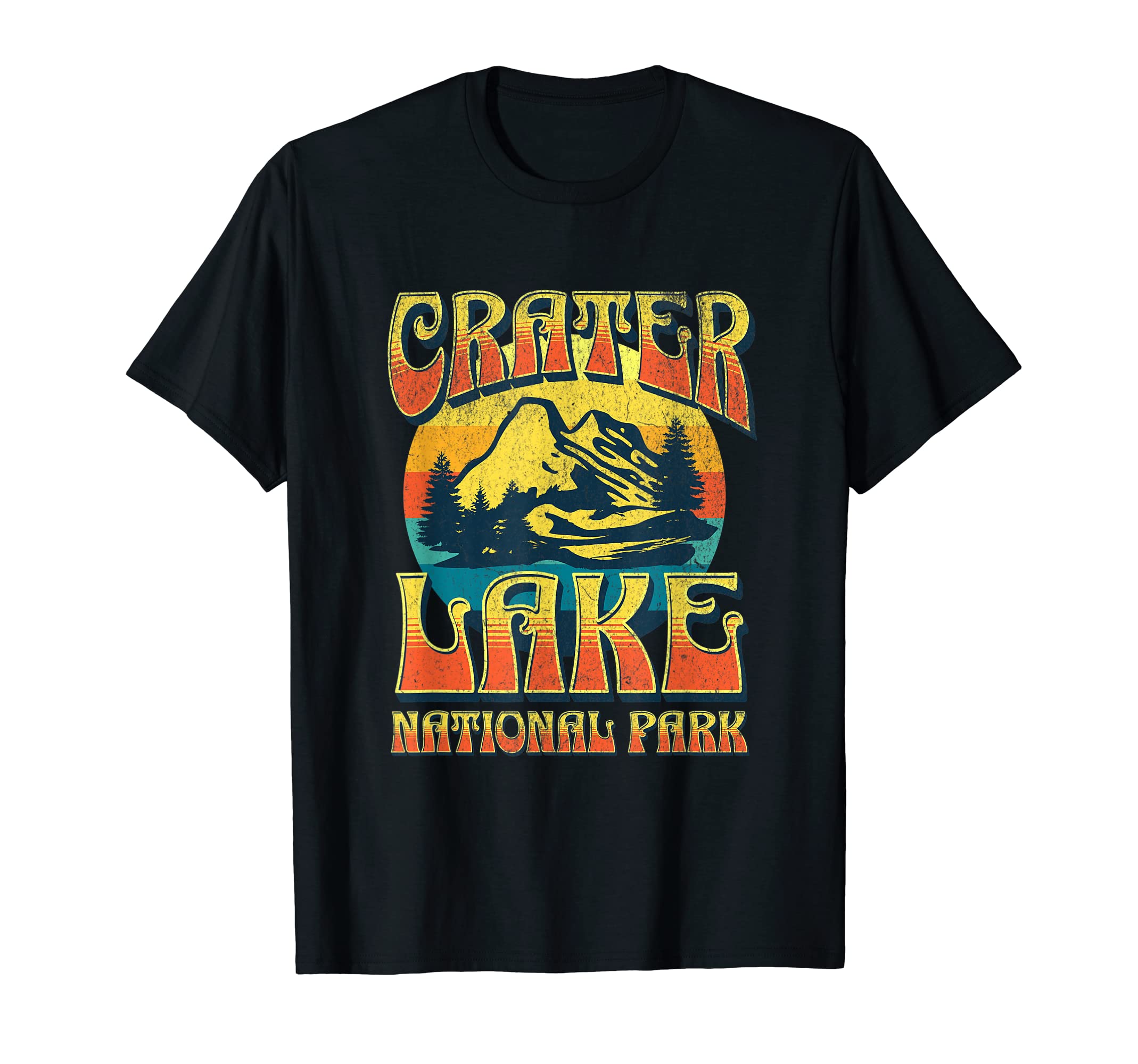 Crater Lake National Park Oregon Sweatshirt - Custom Art Print Men Women - T-Shirt, Sweatshirt, Hoodie