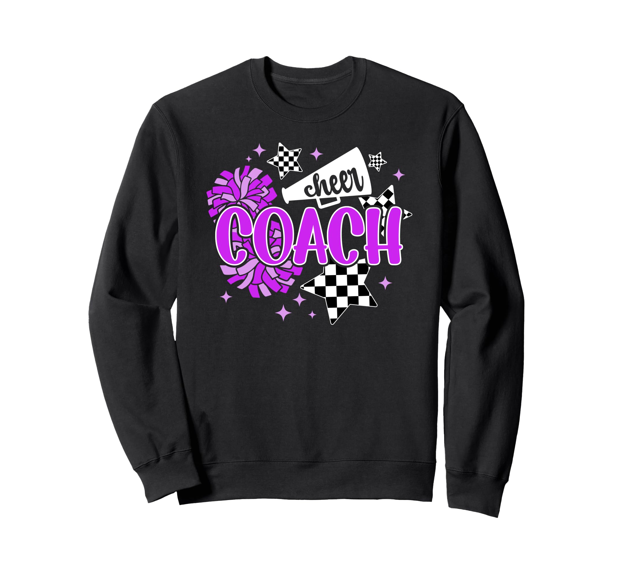 Cheer Coach Appreciation Cheerleader Sweatshirt - Graphic Print Unisex - T-Shirt, Sweatshirt, Hoodie