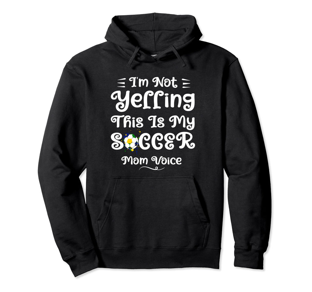 Funny Soccer Mom Art Mama Mom Hoodie - Casual Everyday Wear Men Women - T-Shirt, Sweatshirt, Hoodie