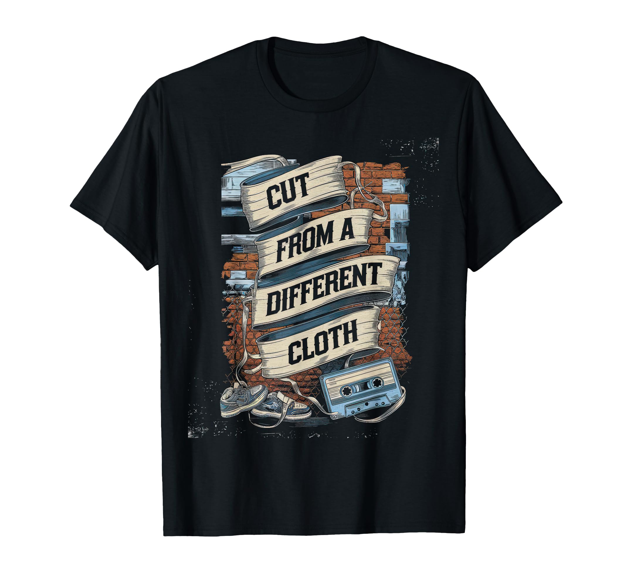 Cut From Different Cloth Urban Hip Hop T-Shirt - Minimalist Print Unisex - T-Shirt, Sweatshirt, Hoodie