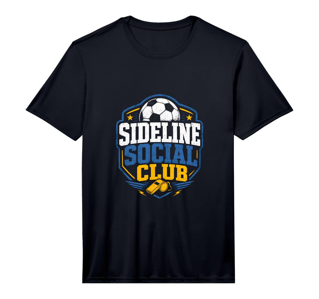 Mens Sideline Social Club Soccer Team T-Shirt - Trendy Graphic Unisex - T-Shirt, Sweatshirt, Hoodie
