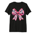 Coquette Bow Soccer Ball Pattern Mothers T-Shirt - Streetwear Style Unisex - T-Shirt, Sweatshirt, Hoodie