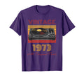 Vinyl Record Collector 1973 Old School T-Shirt - Streetwear Style Unisex - T-Shirt, Sweatshirt, Hoodie
