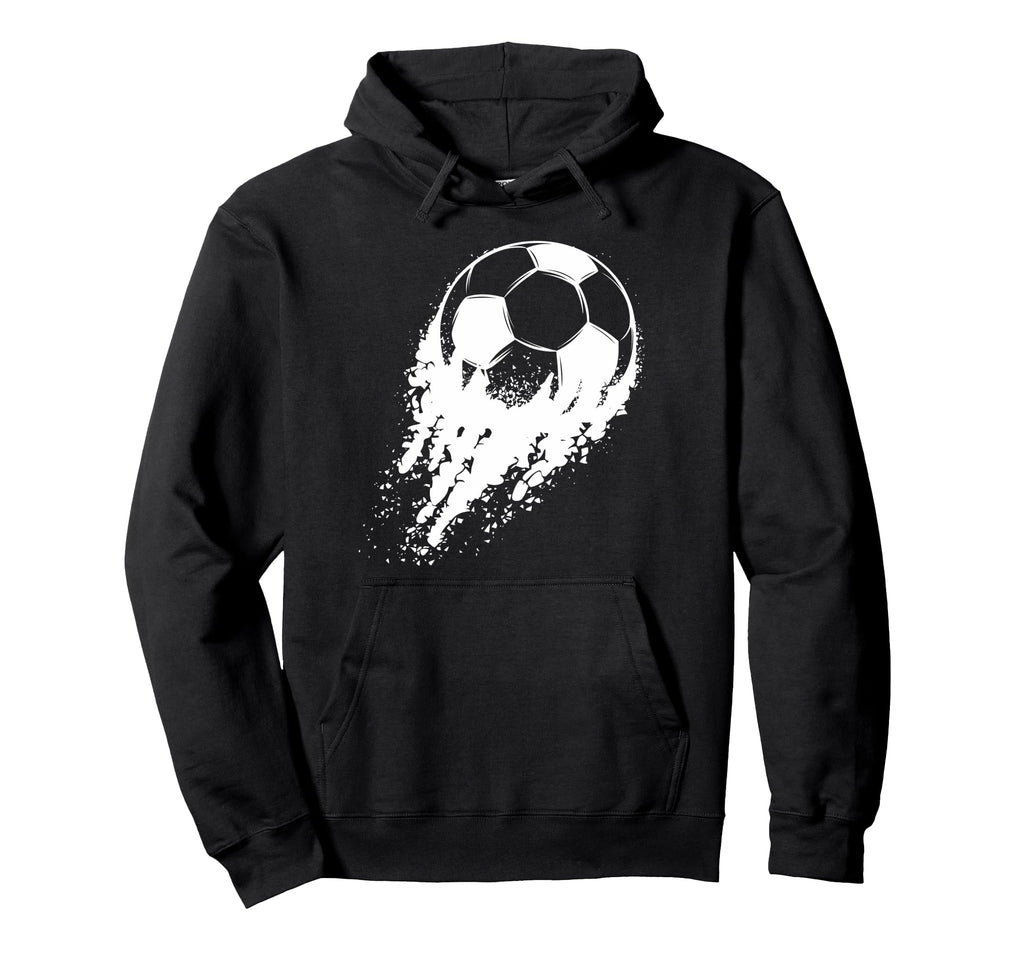 Soccer Silhouette Soccer Player Hoodie - Fun Novelty Design Men Women - T-Shirt, Sweatshirt, Hoodie