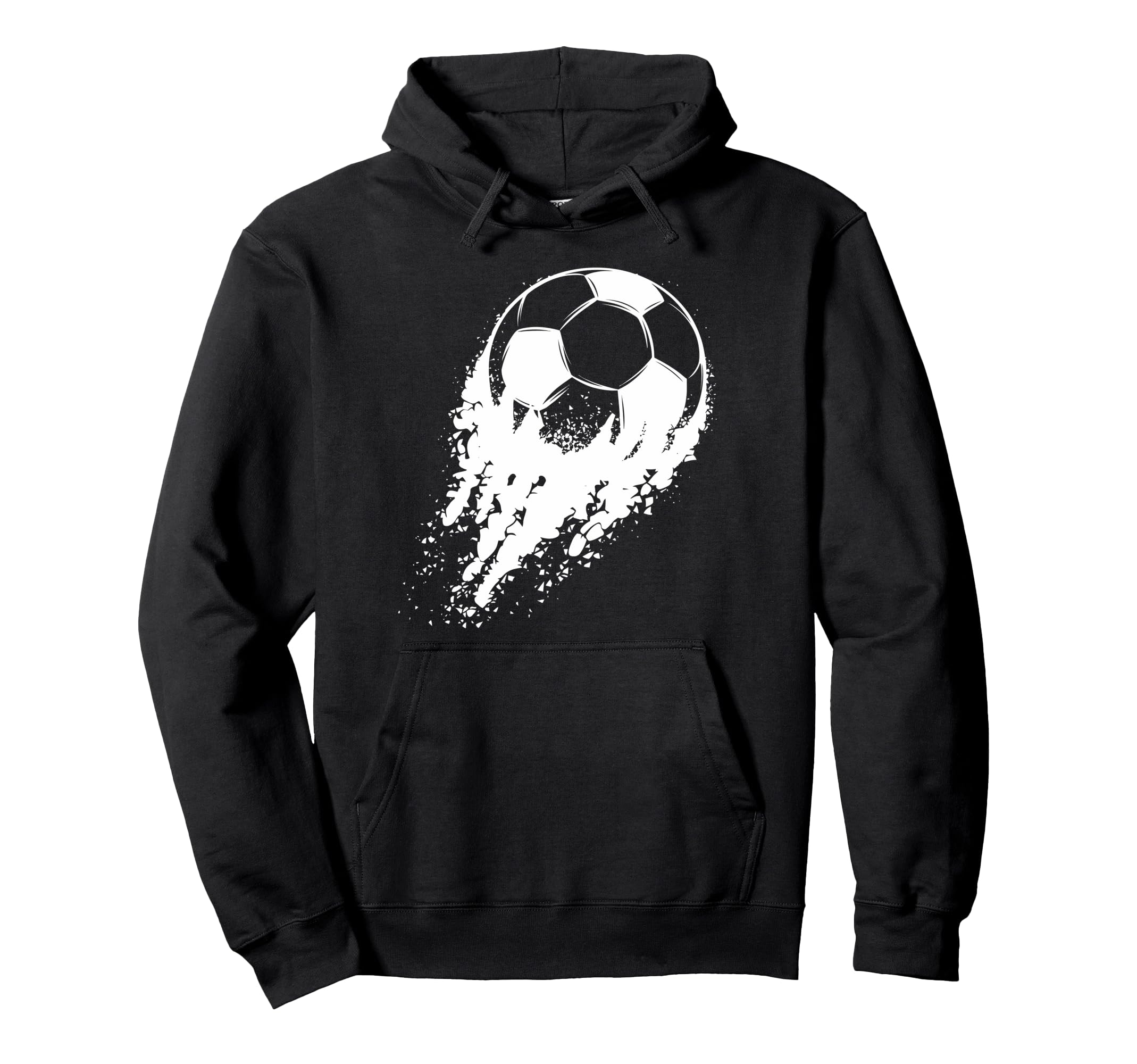 Soccer Silhouette Soccer Player Hoodie - Fun Novelty Design Men Women - T-Shirt, Sweatshirt, Hoodie