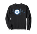 Funny Football Heartbeat Ekg Sweatshirt - Fun Novelty Design Men Women - T-Shirt, Sweatshirt, Hoodie