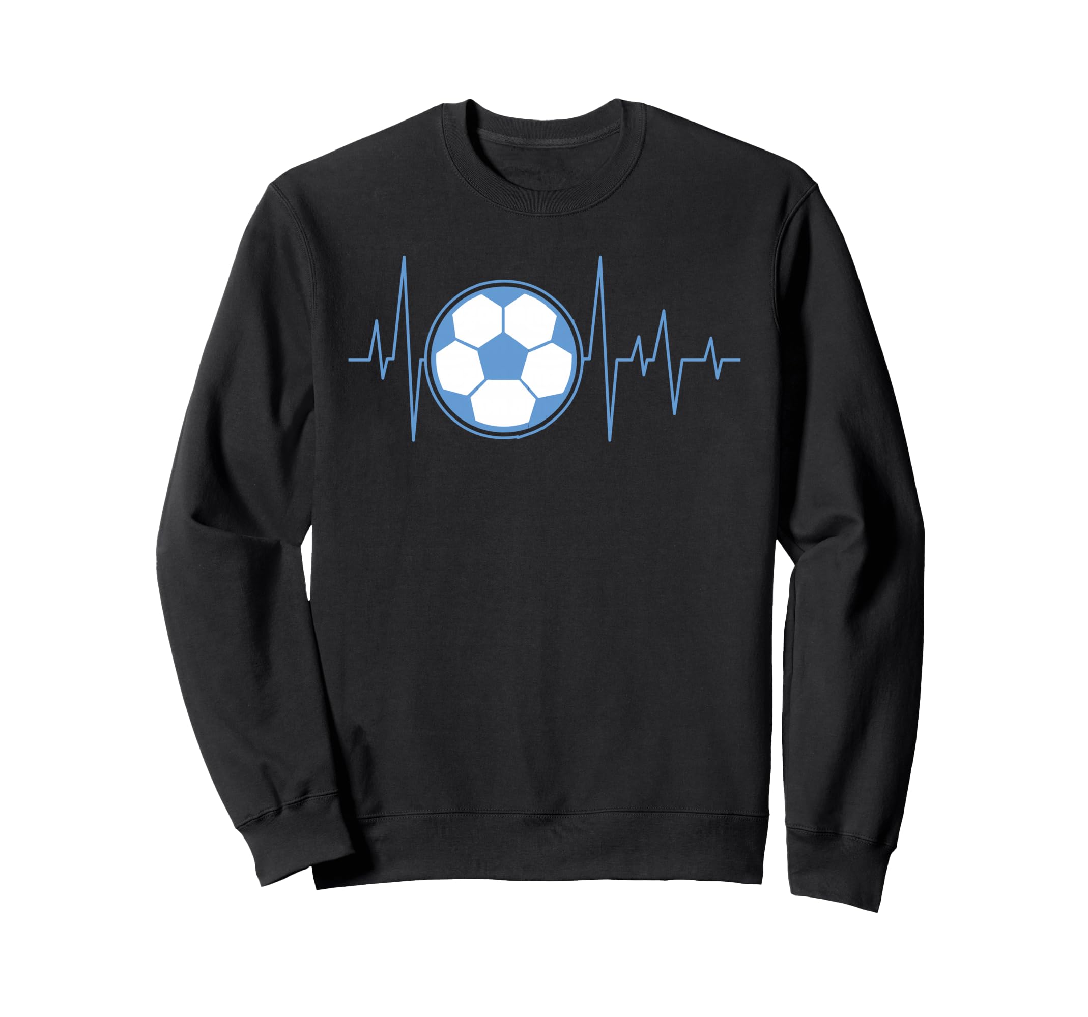 Funny Football Heartbeat Ekg Sweatshirt - Fun Novelty Design Men Women - T-Shirt, Sweatshirt, Hoodie