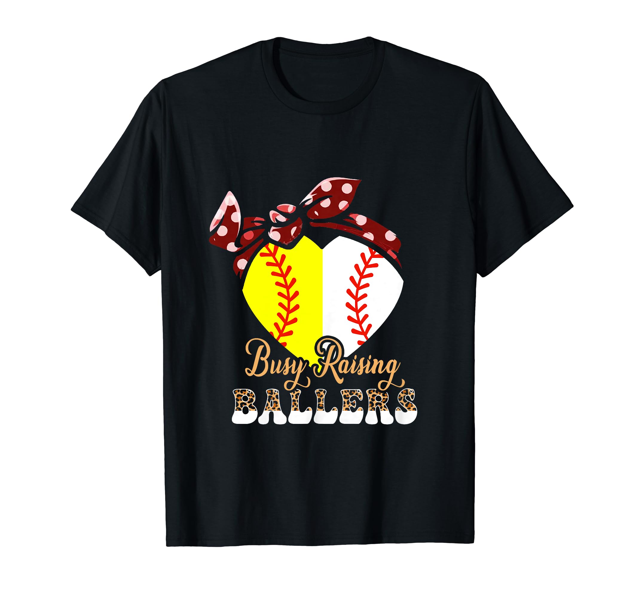 Busy Raising Ballers Grandma Ballers T-Shirt - Aesthetic Graphic Unisex - T-Shirt, Sweatshirt, Hoodie