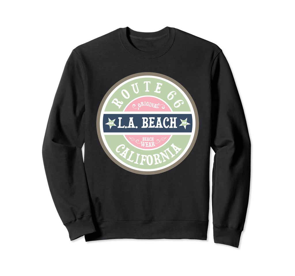 Route 66 Original La Beach Wear Sweatshirt - Graphic Print Unisex - T-Shirt, Sweatshirt, Hoodie