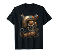 Biker Skull Motorcycle Helmet Route T-Shirt - Streetwear Style Men Women - T-Shirt, Sweatshirt, Hoodie
