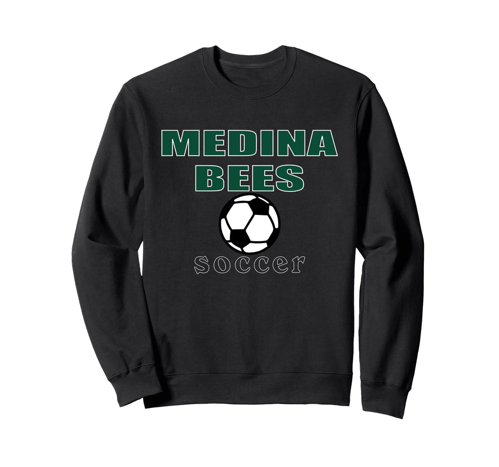 Medina Bees Soccer Hometown Sweatshirt - Casual Everyday Wear Unisex - T-Shirt, Sweatshirt, Hoodie
