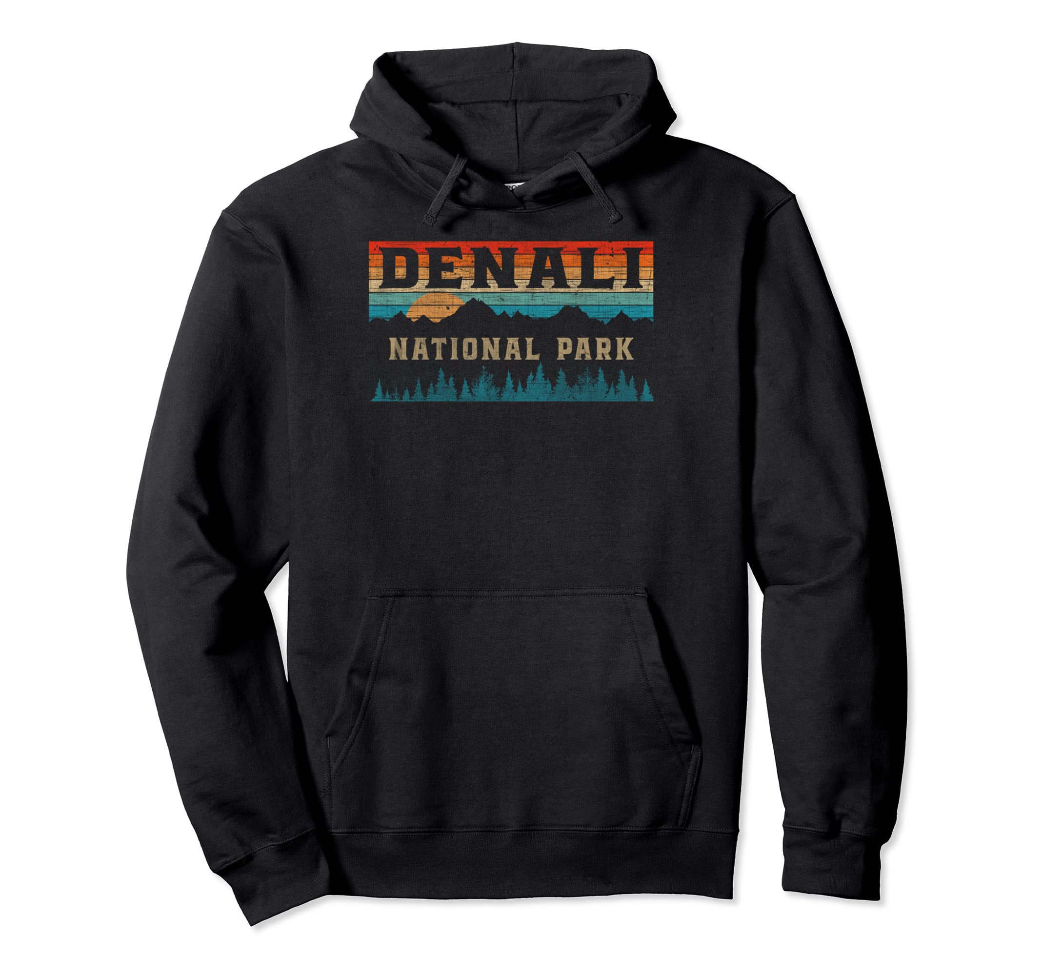 Denali National Park Alaska Alaskan Hoodie - Aesthetic Graphic Unisex - T-Shirt, Sweatshirt, Hoodie