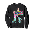 Roller Skating 80S Roller Funny Sweatshirt - Trendy Graphic Men Women - T-Shirt, Sweatshirt, Hoodie