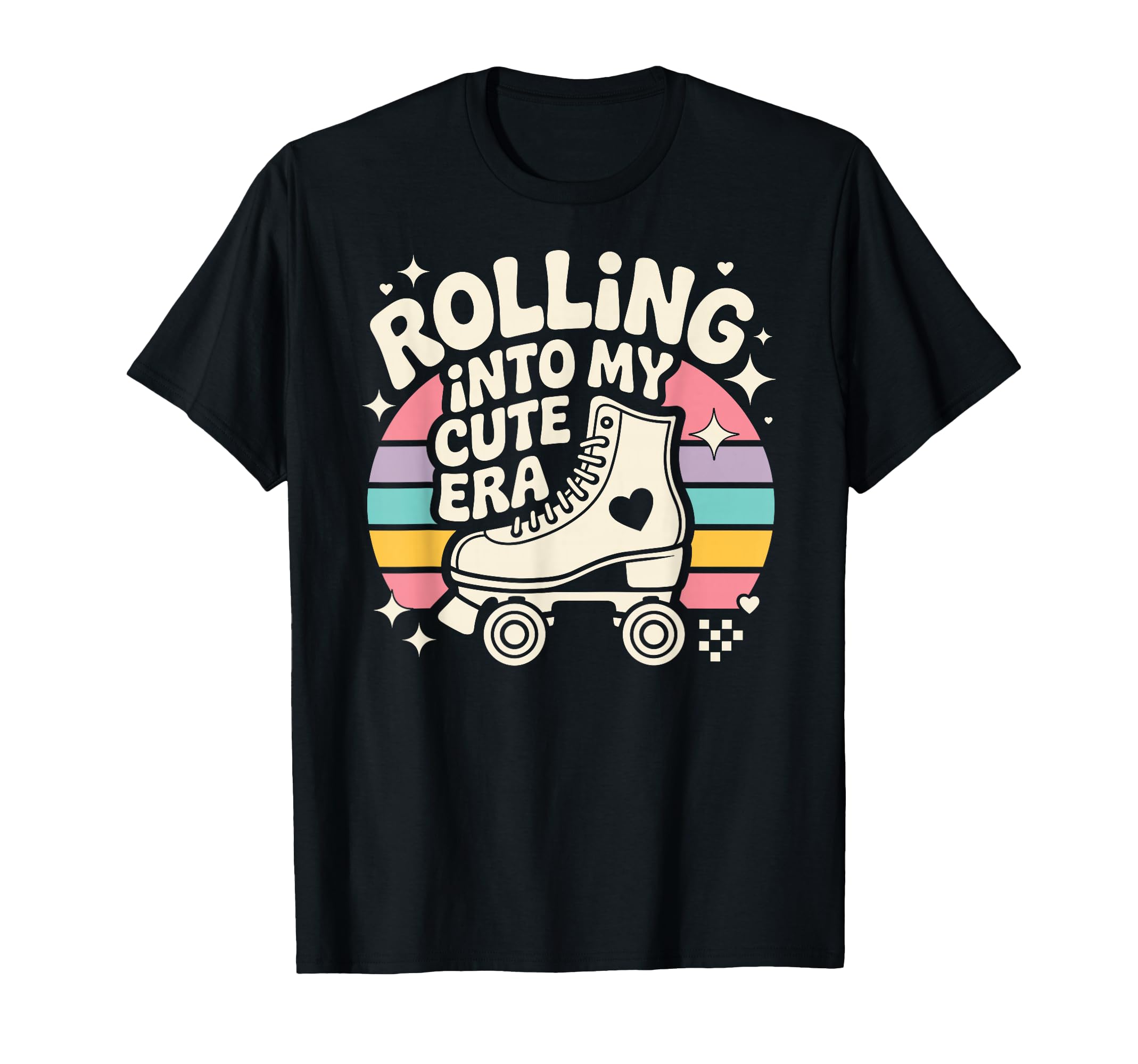 Rolling Into My Era Roller Skating T-Shirt - Novelty Apparel Men Women - T-Shirt, Sweatshirt, Hoodie