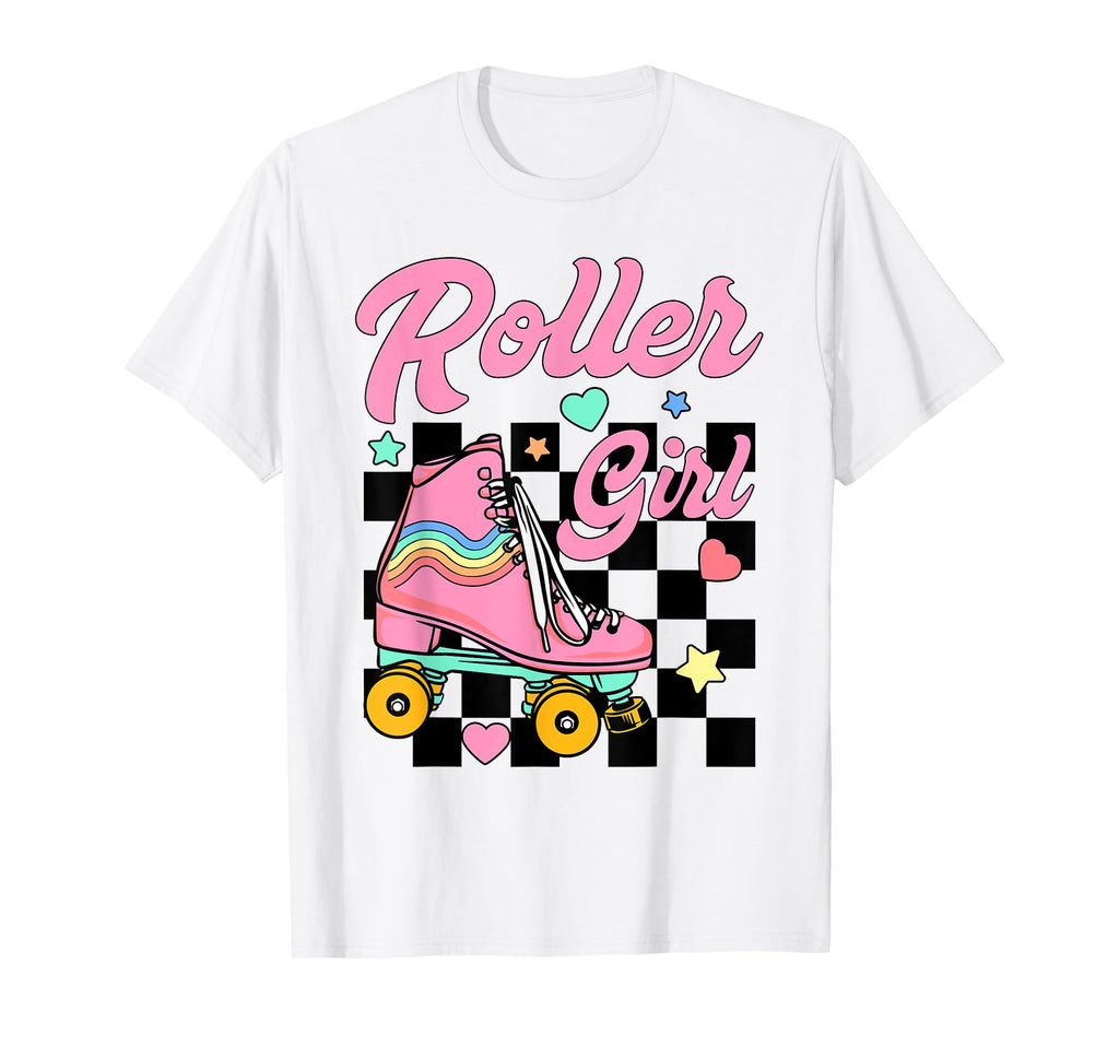 Roller Groovy Matching Roller Skating T-Shirt - Custom Art Print Men Women - T-Shirt, Sweatshirt, Hoodie