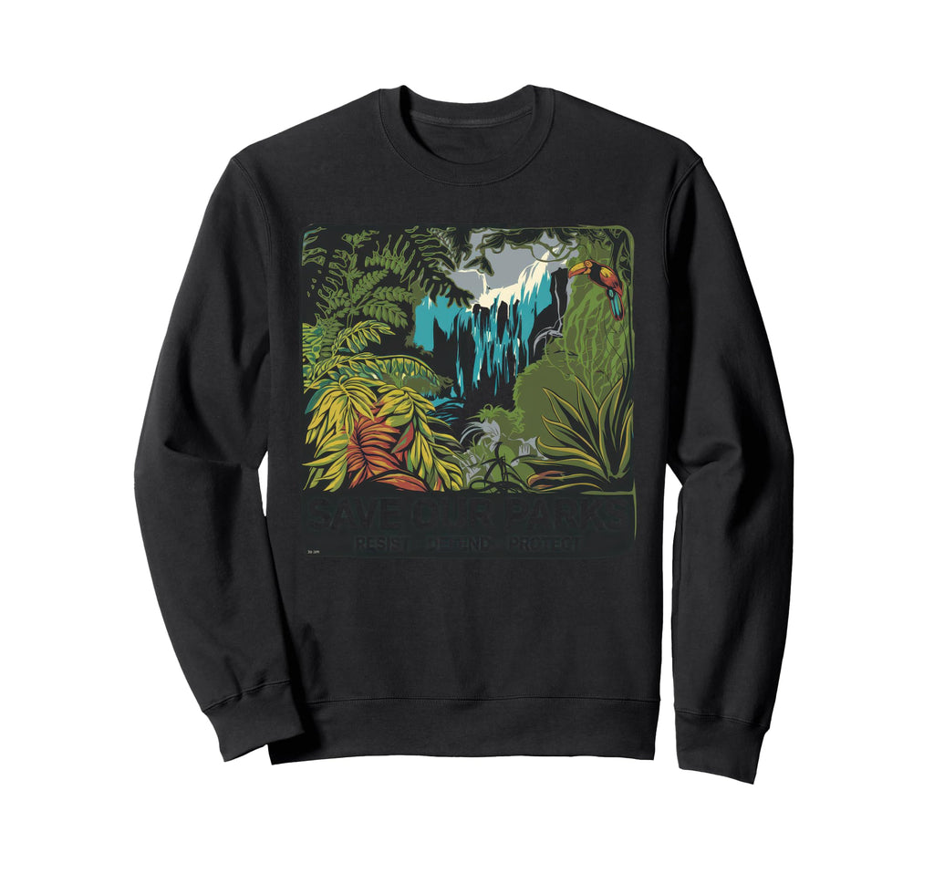 Save Our Parks Protect Sweatshirt - Casual Everyday Wear for Adults - T-Shirt, Sweatshirt, Hoodie