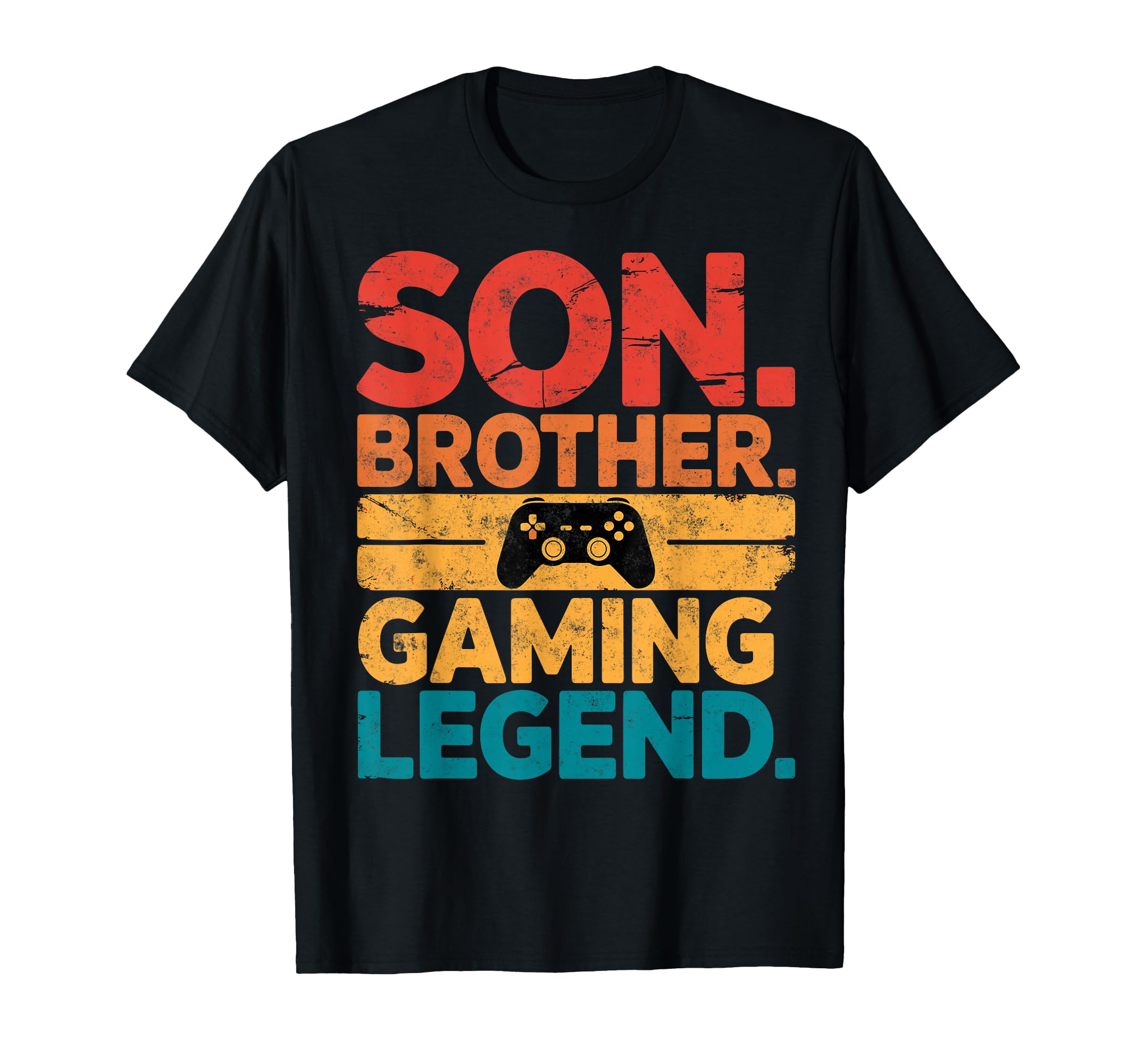 Son Brother Gamer Legend Video Game T-Shirt - Streetwear Style Unisex - T-Shirt, Sweatshirt, Hoodie