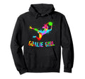 Soccer Goalie Soccer Goalkeeper Female Hoodie - Unique Graphic for Adults - T-Shirt, Sweatshirt, Hoodie