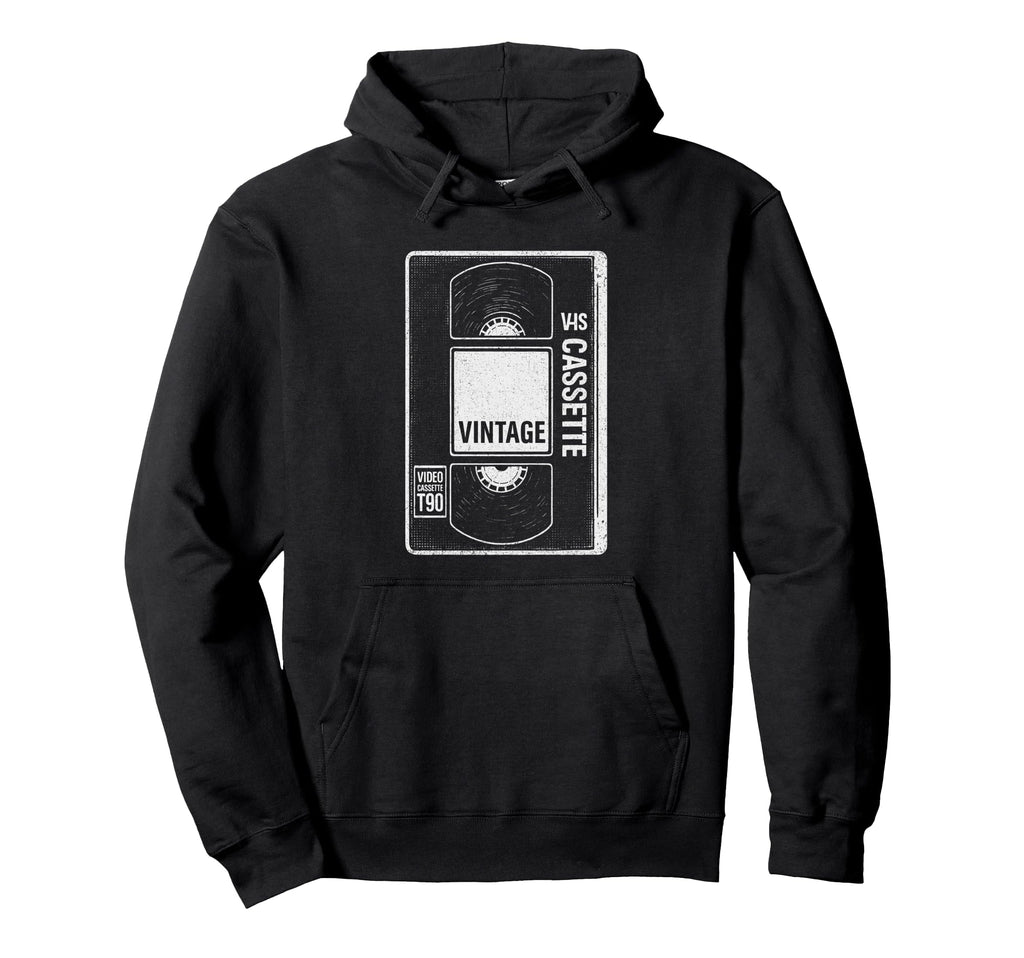 Vhs Tape Cassette 80S 90S Hoodie - Novelty Apparel Men Women - T-Shirt, Sweatshirt, Hoodie