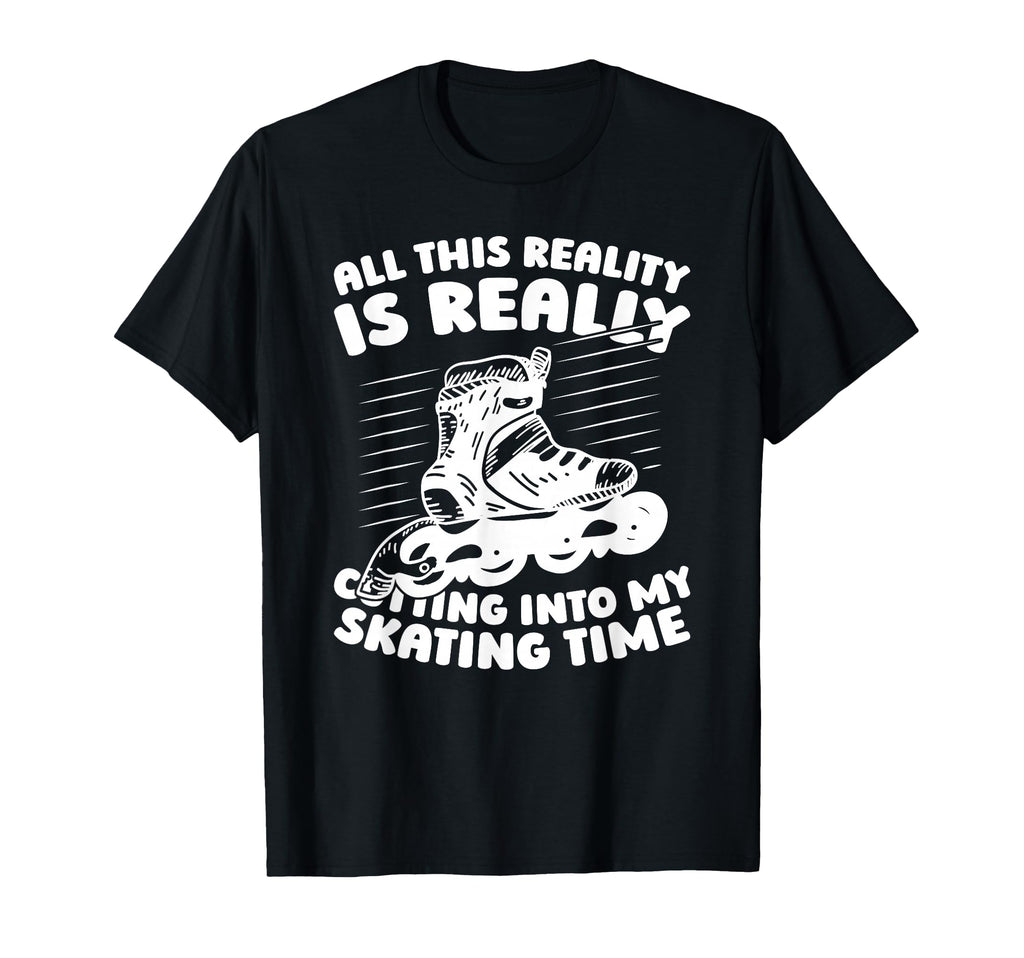 Skater Skates Roller Skating T-Shirt - Unique Graphic Unisex - T-Shirt, Sweatshirt, Hoodie