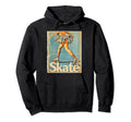 Roller Skating Skate Blue Uniform Hoodie - Novelty Apparel Men Women - T-Shirt, Sweatshirt, Hoodie