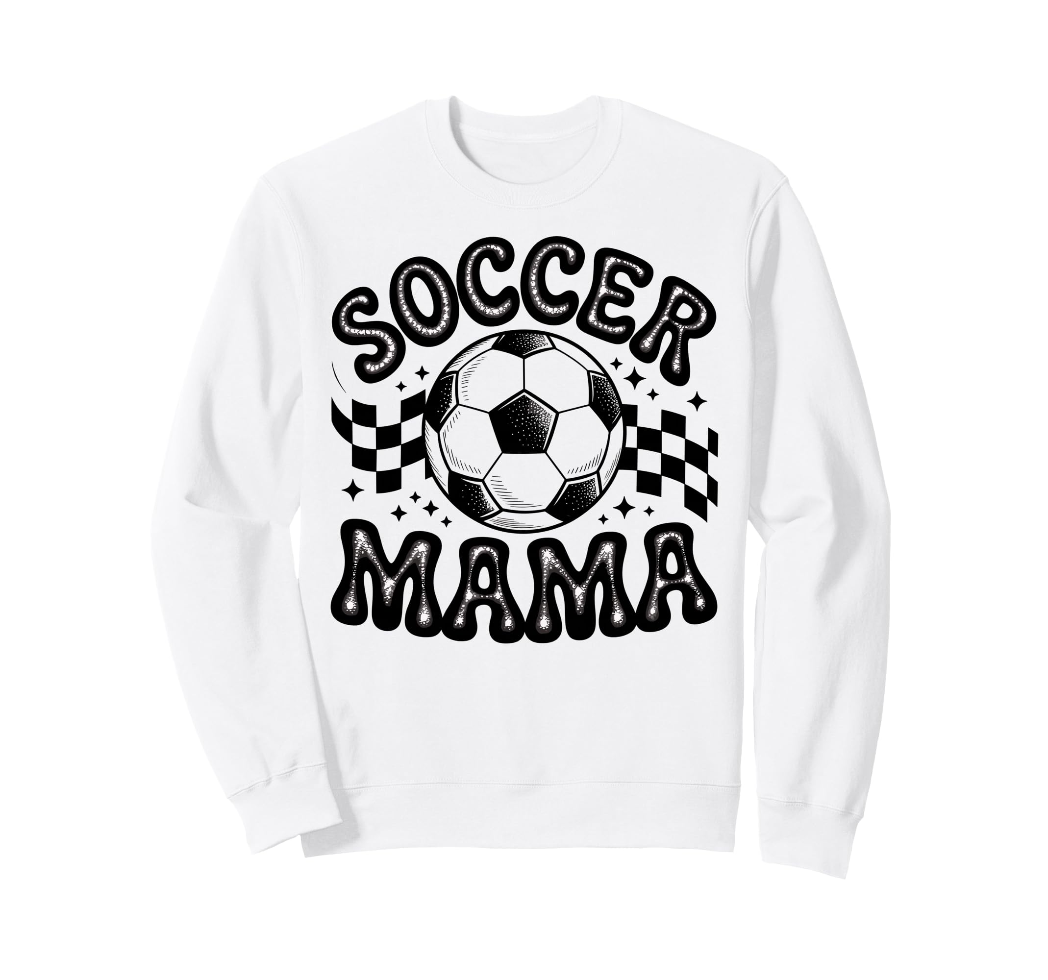 Soccer Mama Football Soccer Player Sweatshirt - Minimalist Print Men Women - T-Shirt, Sweatshirt, Hoodie