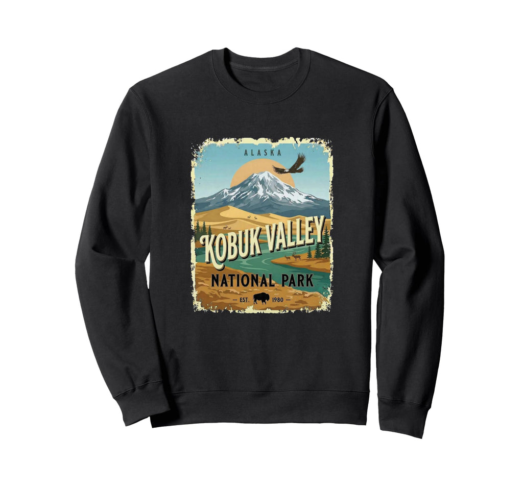 Kobuk Valley National Park Alaska Sweatshirt - Fun Novelty Design Unisex - T-Shirt, Sweatshirt, Hoodie