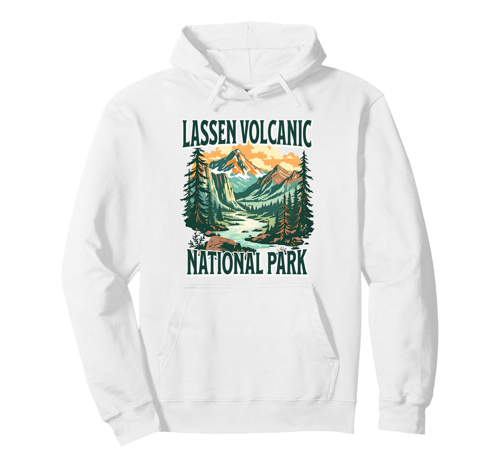 Lassen Volcanic National Park California Hoodie - Unique Graphic Men Women - T-Shirt, Sweatshirt, Hoodie