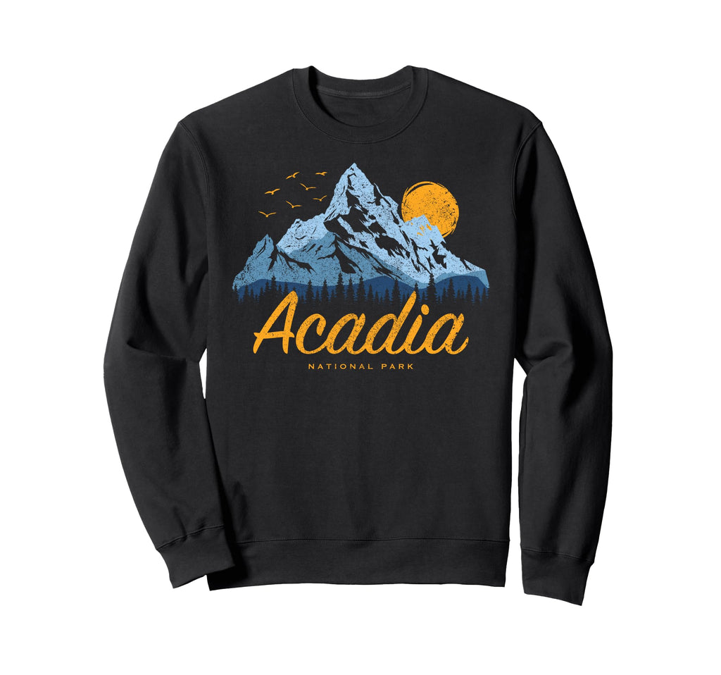 Acadia National Park Us Acadia Sweatshirt - Minimalist Print Men Women - T-Shirt, Sweatshirt, Hoodie