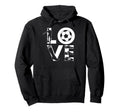Soccer Love Gift Football Player Teens Hoodie - Custom Art Print Men Women - T-Shirt, Sweatshirt, Hoodie