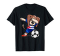 Dabbing Beagle Dog Cuba Football T-Shirt - Minimalist Print Men Women - T-Shirt, Sweatshirt, Hoodie