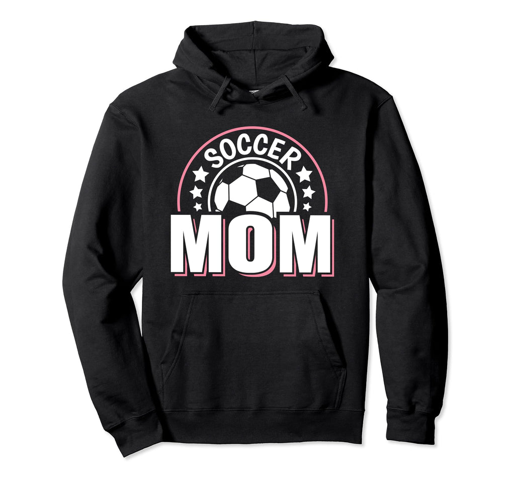 Soccer Mom Soccer Player Son Daughter Funny Hoodie - Trendy Graphic Unisex - T-Shirt, Sweatshirt, Hoodie