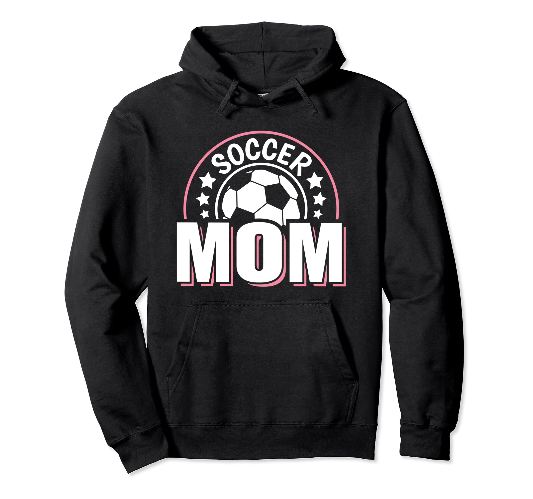 Soccer Mom Soccer Player Son Daughter Funny Hoodie - Trendy Graphic Unisex - T-Shirt, Sweatshirt, Hoodie