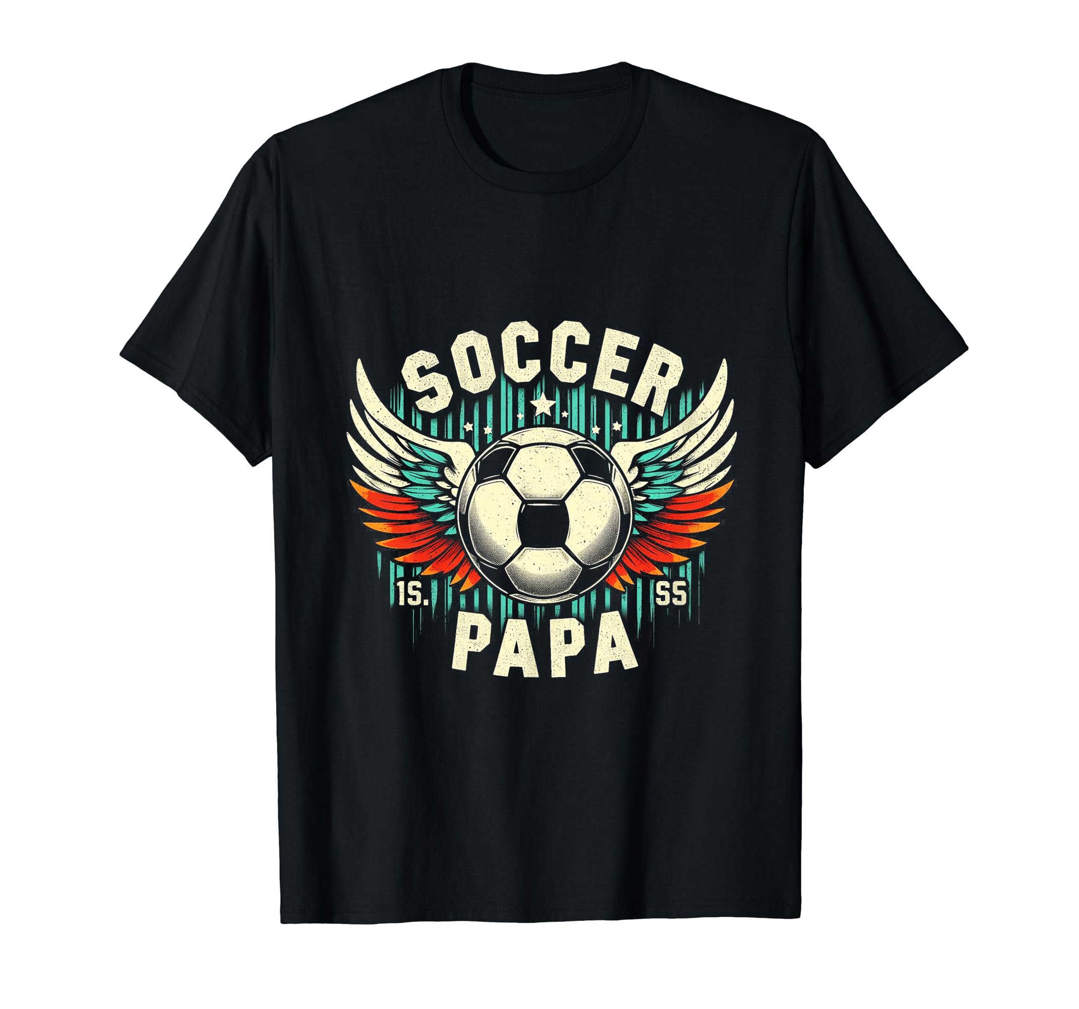 Soccer Papa Family Matching Dad Fathers Day T-Shirt - Unique Graphic Unisex - T-Shirt, Sweatshirt, Hoodie