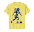 Funny Player Soccer Native American T-Shirt - Trendy Graphic for Adults - T-Shirt, Sweatshirt, Hoodie