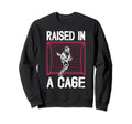 Raised Cage Lacrosse Goalkeeper Sweatshirt - Novelty Apparel Men Women - T-Shirt, Sweatshirt, Hoodie