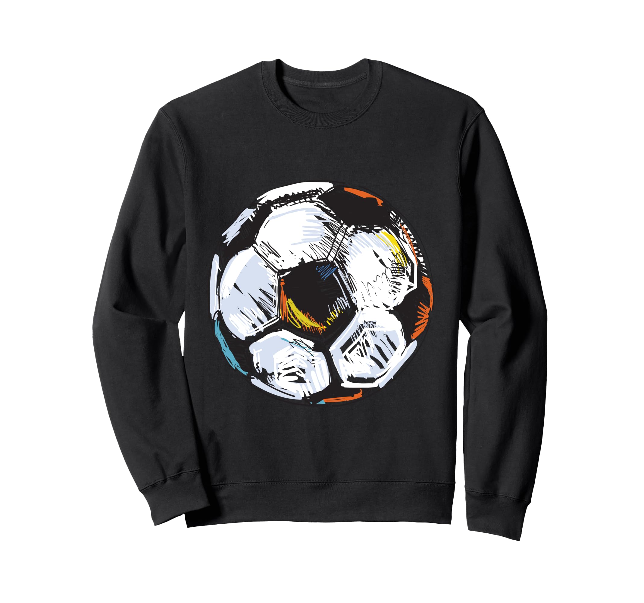Soccer Player Sports Sweatshirt - Trendy Graphic for Adults - T-Shirt, Sweatshirt, Hoodie