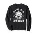 Funny Hockey Keeper Grandma Hockey Sweatshirt - Unique Graphic Men Women - T-Shirt, Sweatshirt, Hoodie