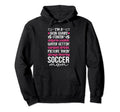 Im Soccer Mom Soccer Player Mother Hoodie - Minimalist Print for Adults - T-Shirt, Sweatshirt, Hoodie