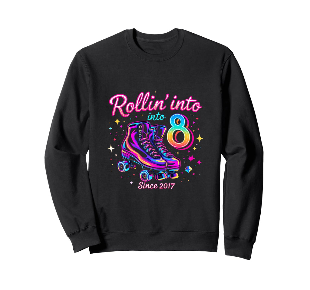 Colorful Roller Skates Awesome Since Sweatshirt - Minimalist Print Unisex - T-Shirt, Sweatshirt, Hoodie