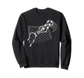 Skeleton Soccer Halloween Sport Sweatshirt - Graphic Print Men Women - T-Shirt, Sweatshirt, Hoodie