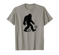 Funny Bigfoot Soccer Sasquatch Foot T-Shirt - Streetwear Style Men Women - T-Shirt, Sweatshirt, Hoodie