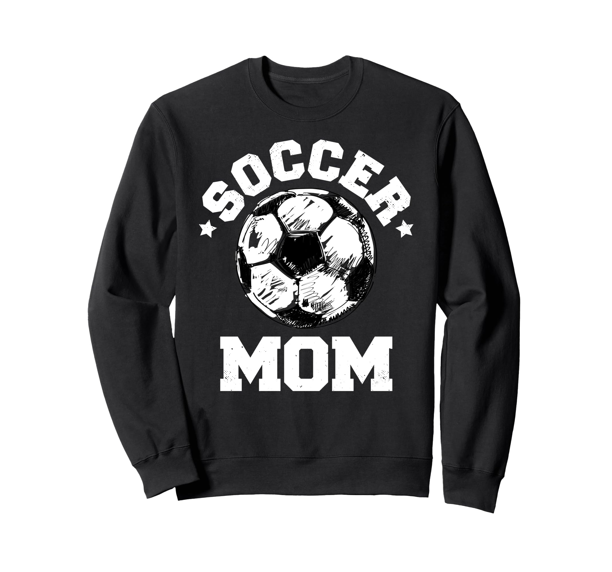 Soccer Mom Funny Soccer Ball Sweatshirt - Custom Art Print Unisex - T-Shirt, Sweatshirt, Hoodie