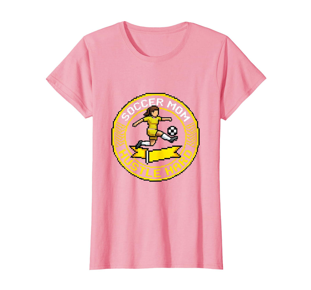 Soccer Mom Hustle Hard T-Shirt - Minimalist Print for Adults - T-Shirt, Sweatshirt, Hoodie