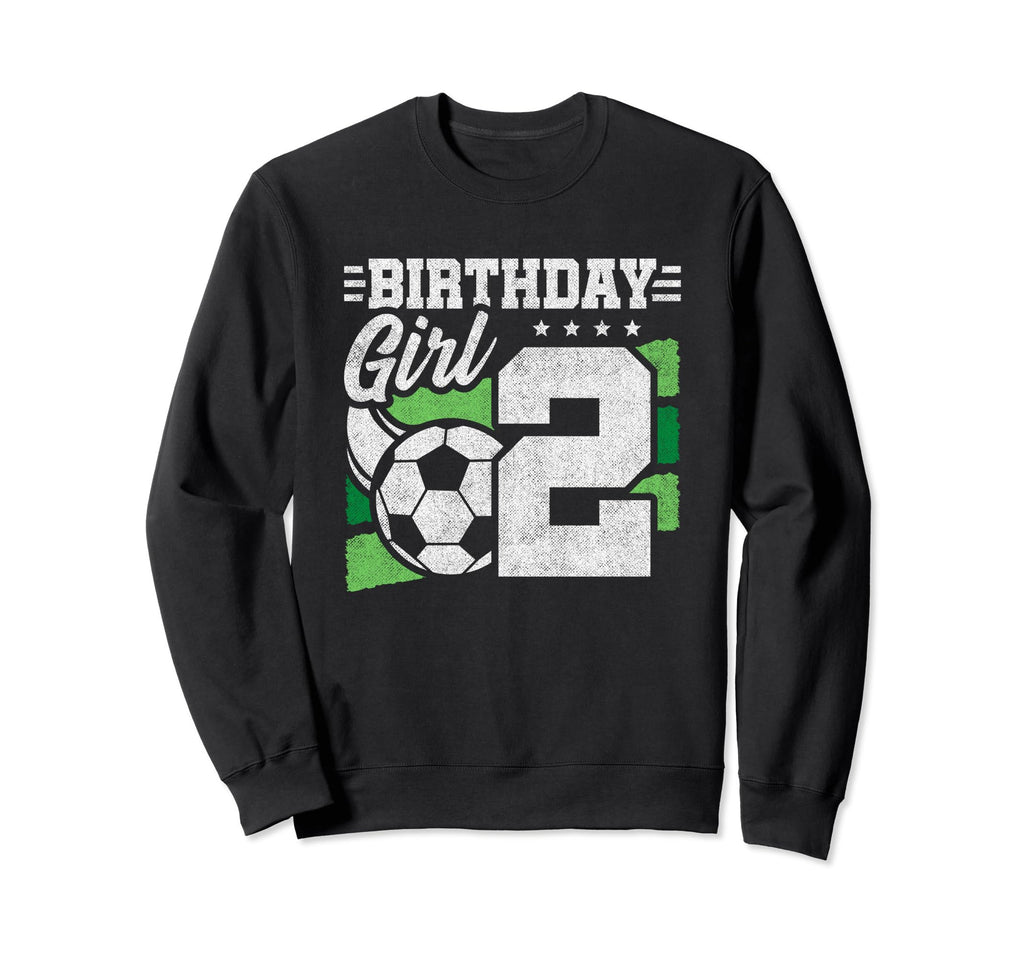 Soccer Birthday Party 2 Year Old Sweatshirt - Trendy Graphic for Adults - T-Shirt, Sweatshirt, Hoodie