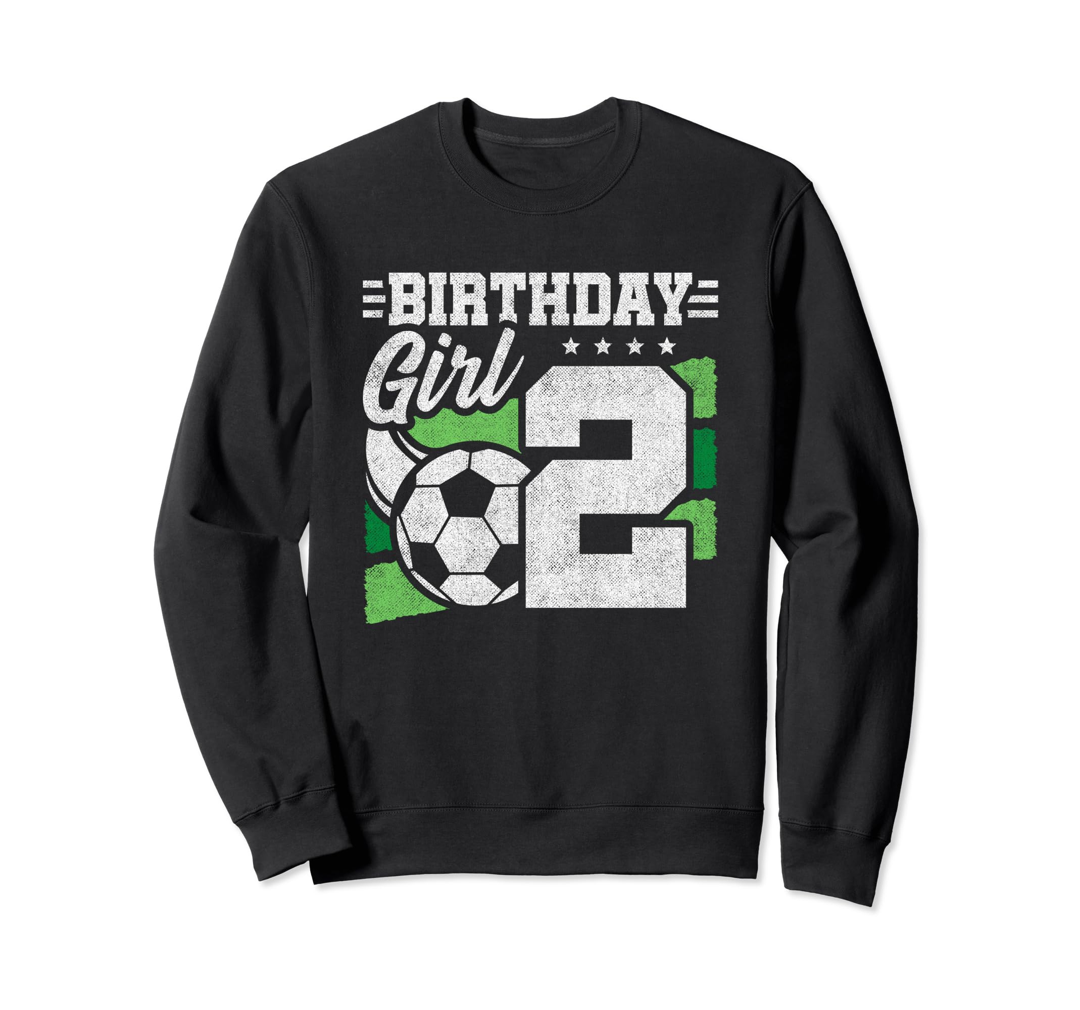 Soccer Birthday Party 2 Year Old Sweatshirt - Trendy Graphic for Adults - T-Shirt, Sweatshirt, Hoodie