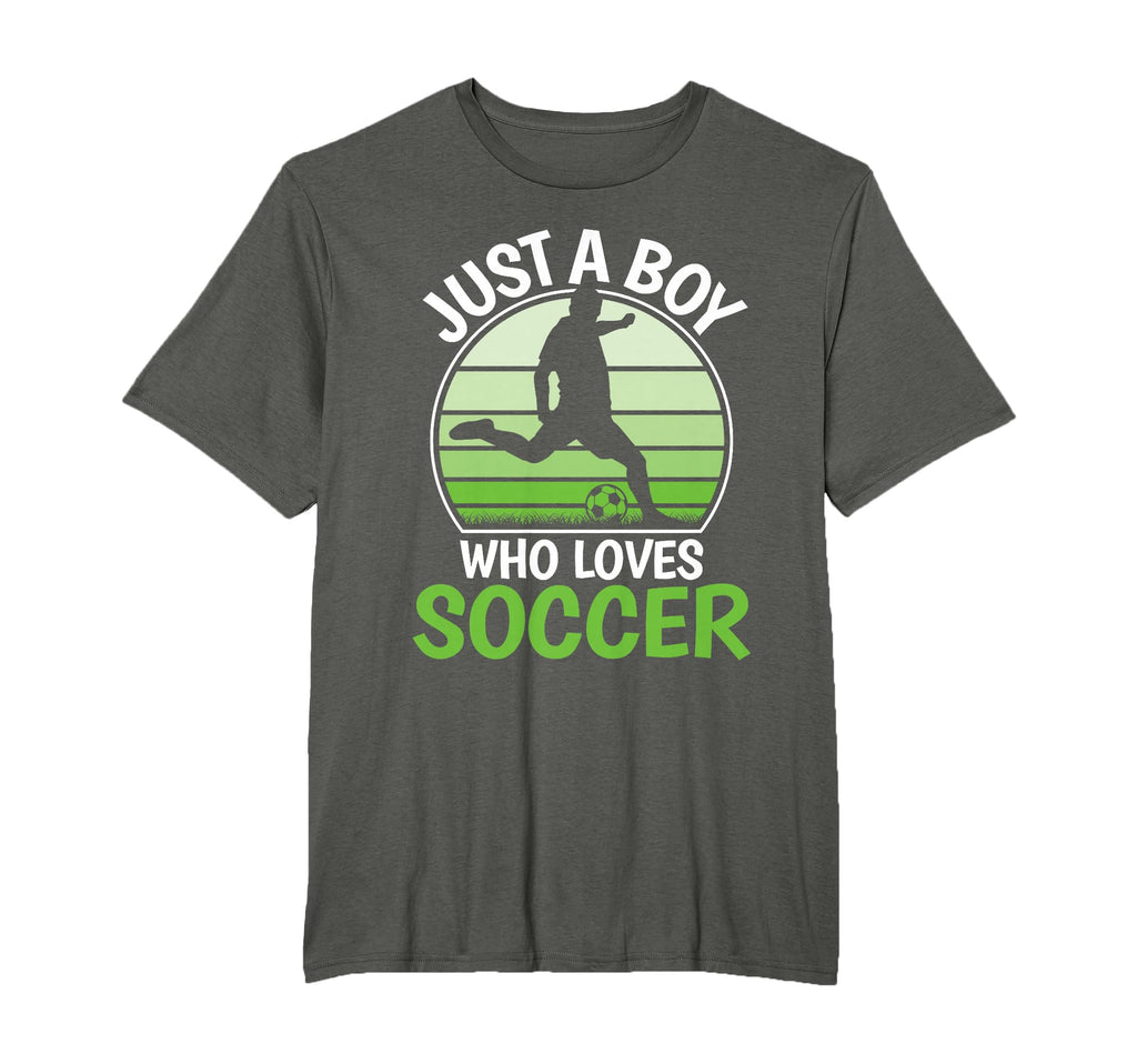 Just Who Loves Soccer Funny Soccer T-Shirt - Fun Novelty Design for Adults - T-Shirt, Sweatshirt, Hoodie