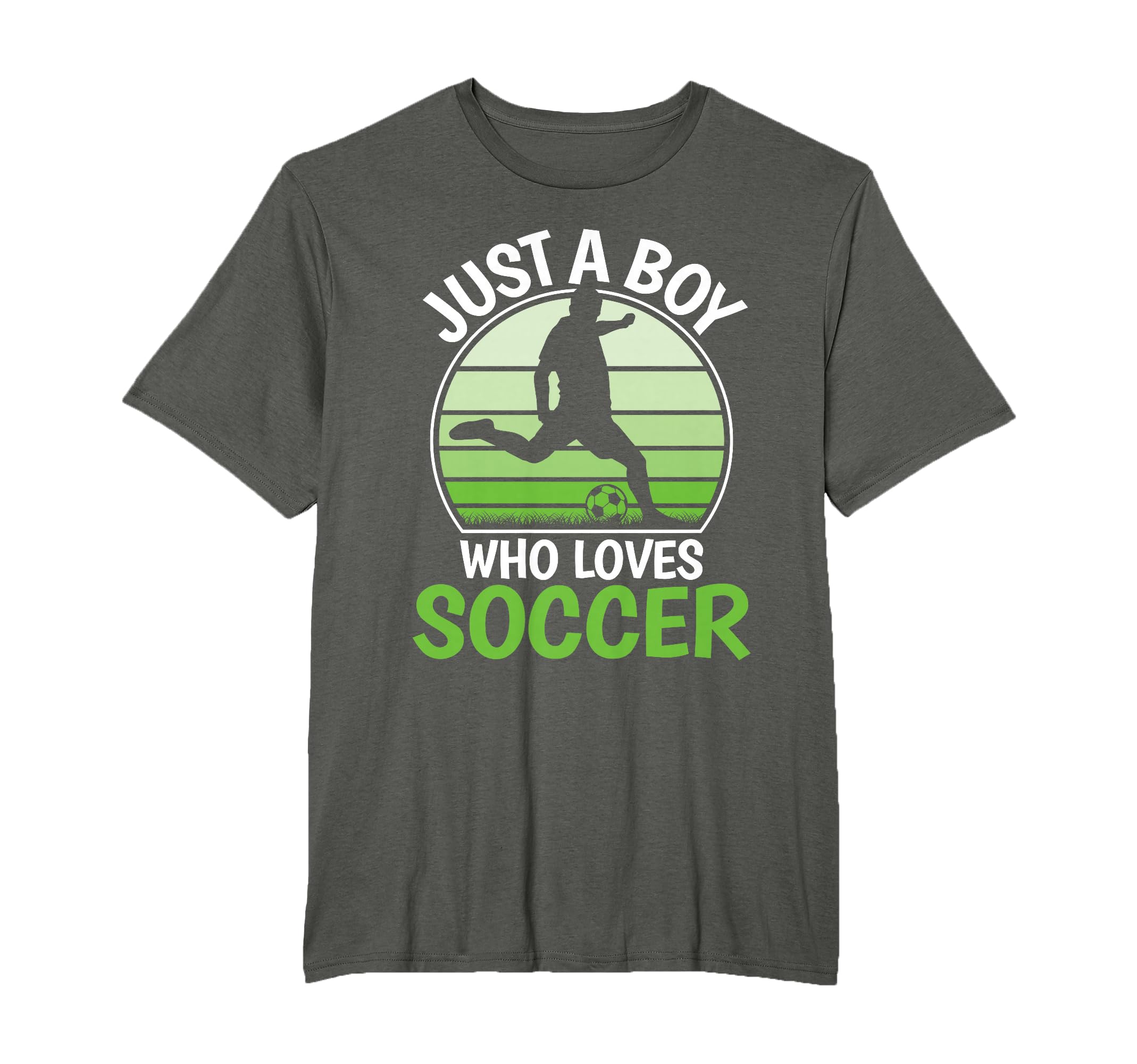 Just Who Loves Soccer Funny Soccer T-Shirt - Fun Novelty Design for Adults - T-Shirt, Sweatshirt, Hoodie